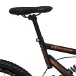 Bicicleta Colli GPS Freio V-brake Trocador na Luva Preta/Laranja Aro 26 Aero 36 Raias 21 V 148_11D