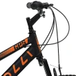 Bicicleta Colli GPS Freio V-brake Trocador na Luva Preta/Laranja Aro 26 Aero 36 Raias 21 V 148_11D