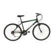 Bicicleta Polimet MTB Poli Podium Quadro 17/Aro 26/18 Velocidades Preto/Verde 7700