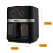 Fritadeira Air Fryer Com Visor Philco 9L PAF90 Redstone 127V