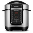 Panela Elétrica de Pressão Mondial 3L Inox Preto 127V PE-40