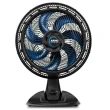 Ventilador de Mesa Arno VE70 X-treme 40CM 7 Pás Preto e Azul 220V