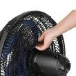 Ventilador de Parede Arno VE9P X-treme 40CM 9 Pás Preto 127V